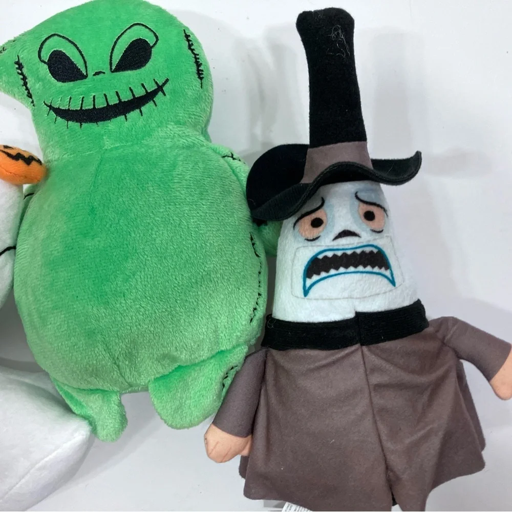 Nightmare Before Christmas Jack/Sally/Boogie/Zero/Mayor 5 Mini Plush NWT